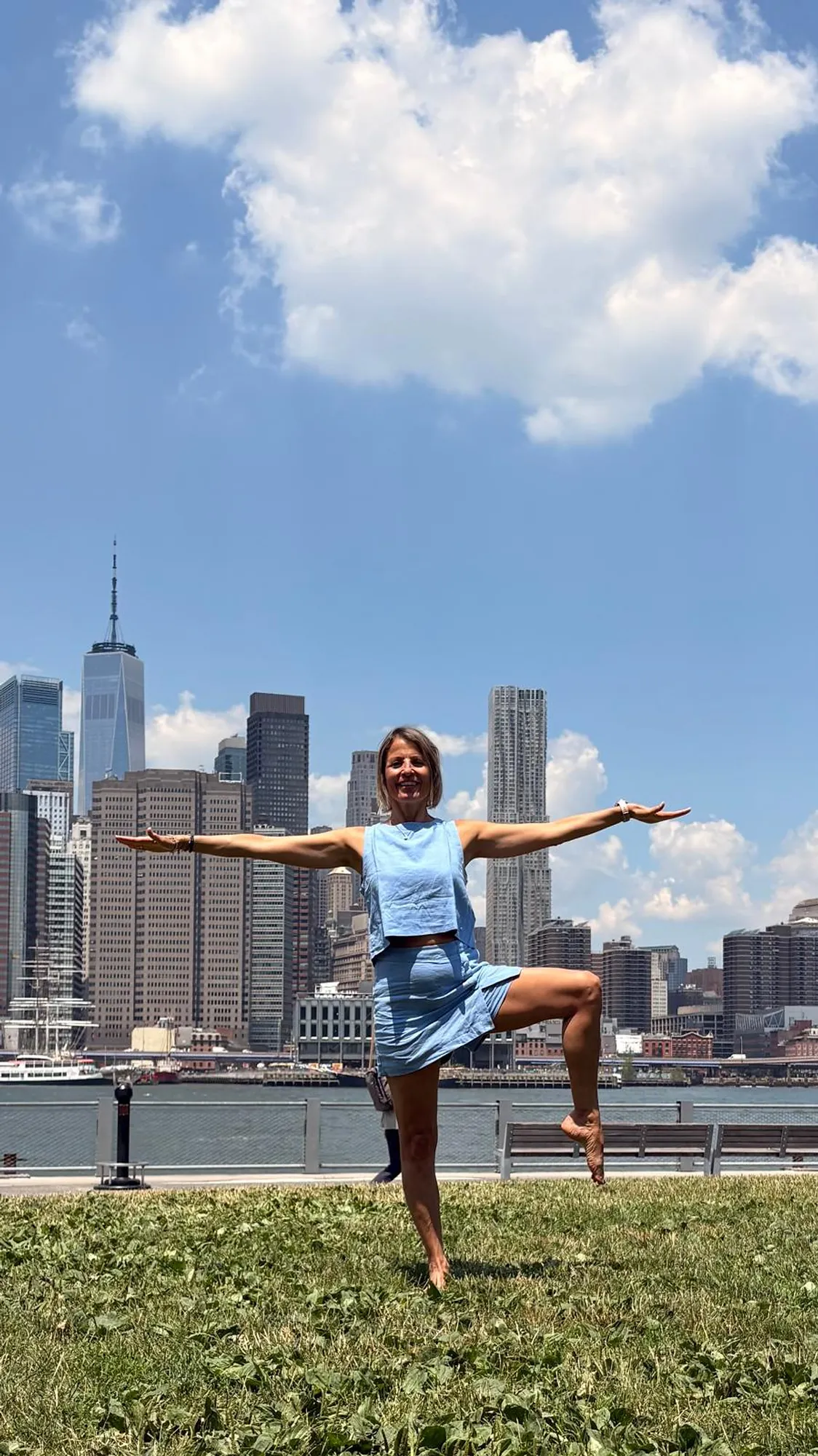 Elisa Della Santa, insegnante di Pilates a Tenero nel Locarnese